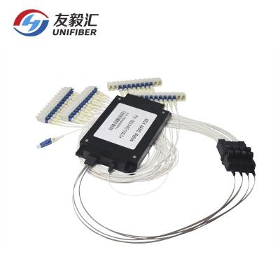 China Athermal WDM Network 100GHz 40 Channel AAWG DWDM Mux Demux Multiplexer for sale