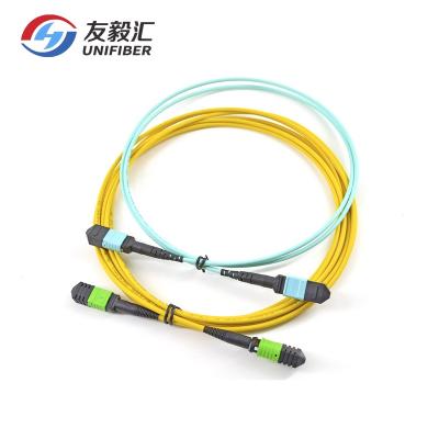 China Data Center MTP/MPO Trunk Cable 8/12/24 Fiber for sale