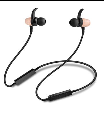 China High Quality Blotooth Bluetooth Earbud Wiarless In-Ear Wireless Earphone Headset Wooden Bluetooth Earphone Radio for sale