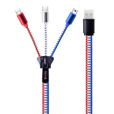 China MP3/MP4 Player Rugged Fast Magnetic Fast Charging Cable 3In1 Usb Cable Fast Charging 3 In 1 for sale