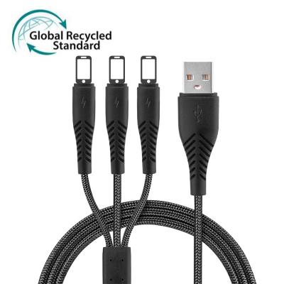 China MP3/MP4 Player Usb USB-c Cable Latest Charging Cable RPET Braided Fast Charging Cable 5A 360 Degree for sale