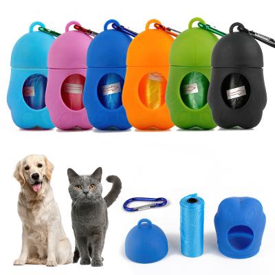 China Viable Outdoor Biodegradable Light Weight Dog Poop Bag Holder Compostable Pet Poop Bag Dispenser for sale