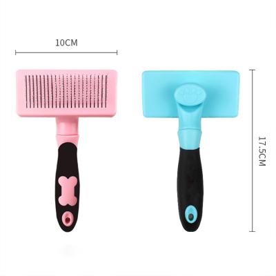 China Viable Wholesale Pet Comb Pet Flea Comb Pet Brush Grooming Massage Comb For Dogs Cats for sale