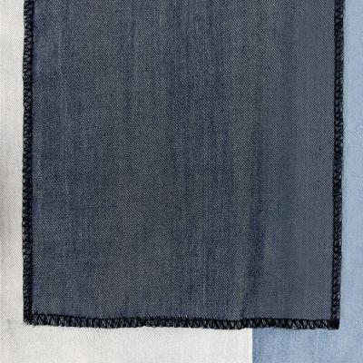 China Factory wholesale price breathable stock dyed denim finished fabric for kids pants jacket shorts for sale