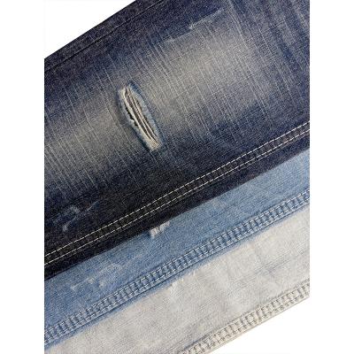 China Cheap Price Roll 1 Meter Breathable Indigo Cotton Jeans Fabric 100% Cotton Sample Ok for sale