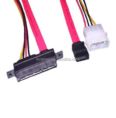 China SATA HDD SATA22F (Panel Mount) - SATA7P+PWR CABLE (IERC413-001) for sale