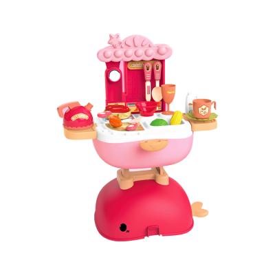 China Kitchen Pretend Play Toy Our Own Manufacturer Excellent Quality New Product Kids Play Kitchen Playset Toy Set for sale