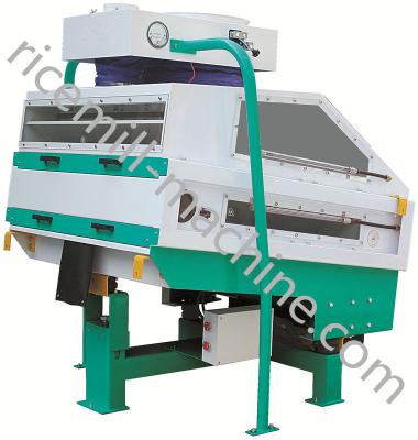 China TQSX100x2  0.37x2KW Grain Destoner For Grain Processing Machine for sale