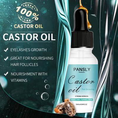 China 100% Pure Natural Organic Black Castor Oil Cold Pressed Black Castor Oil For Hair Eyelash Eyebrow Growth for sale