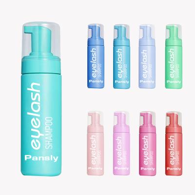 China Wimpern Lash Foam Eyelash Cleaning Brush Lash Extension Foam Eyelash Extension Foam Shampoo Natural Soft Detergent Wholesale for sale