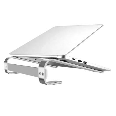 China Portable Ergonomic Adjustable Height Adjustable Notebook Stand Desktop Holder Laptop Cooling Aluminum Stand for sale