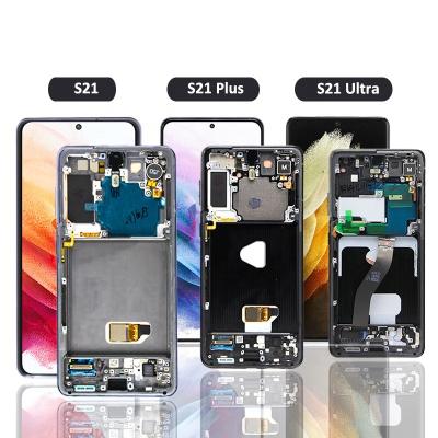 China Mobile Phone Parts For Samsung Galaxy S21 LCD Display Screen Repalcement Galaxy S21 Galaxy S21 LCD for sale