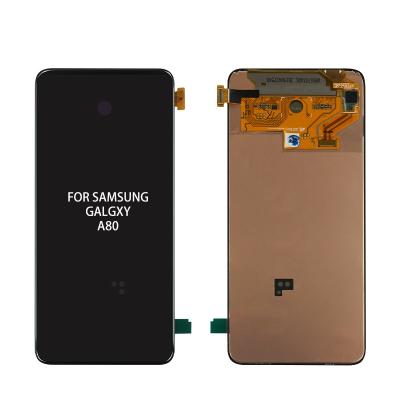 China 100% Original Mobile Phone Display LCD For Samsung Galaxy A80 With Touch Screen A80 for sale