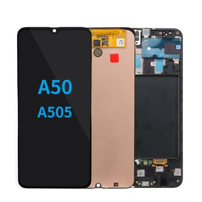 China Original Display Screen With Frame OLED LCD For Samsung Galaxy A50 A50 for sale