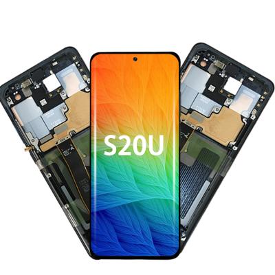 China Original AMOLED Screen For Galaxy Note20Ultra N986F LCD With Frame Display Touch Screen Note20Ultra N986F for sale