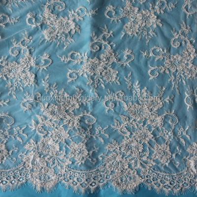 China 2015 Viable Nylon Chantilly Lace Fabric Manufacturer for sale