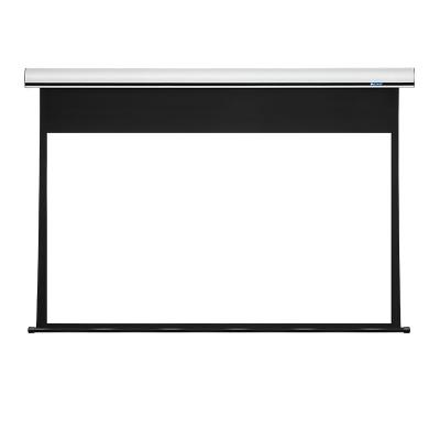 China Best Selling Ex-Factory Price Standard 100-Inch Electric Projection Screen 16:9 Electric Projector à venda