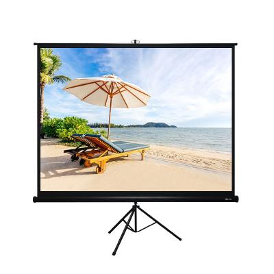 중국 ACME 100 inch portable outdoor tripod projector projection screen frame projector with stand holographic projector 판매용