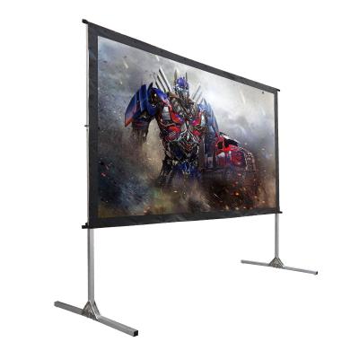 Chine ACME 2022 16:9 135 inch large outdoor folding screen home cinema 3d hologram best portable projector screen à vendre