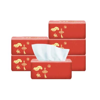 China High quality soft comfortable new type made in China 3 ply soft facial tissue package for sale