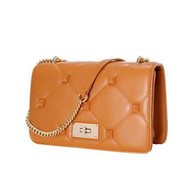 China Vintage Susen Chrisbella 2021 Fashion Design Small Square Bags Chain Shoulder Purse Messenger Bag For Women for sale