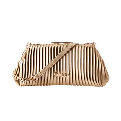 China Vintage Susen Chrisbella hot sale high quality custom pleated shoulder luxury handbag for women wholesale for sale