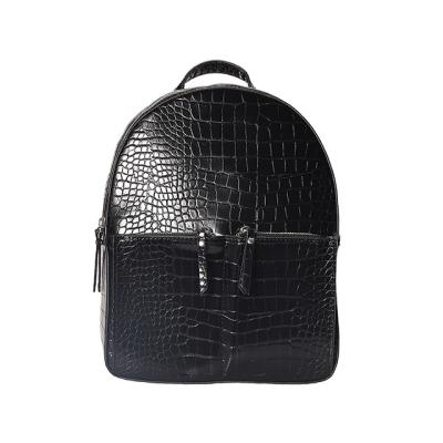 China Custom Fashion New Retro Fashion OEM ODM SUSEN CHRISBELLA PU Leather School Bag Solid Travel Anti-theft Leisure Mini Backpack For Women for sale