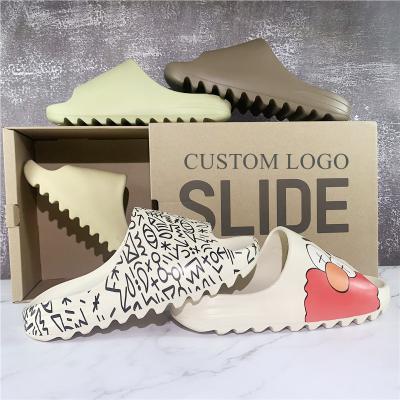 China High Quality Original Elmo Yeezy Slides Men Fashion Trend Women Yeezy Slides Logo Kids Inspired Yeezy Slides Custom Made for sale