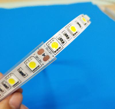 China 100% Flexible Silicone LED Sleeve Silicone Tube 10mm Rectangle Led Strip Light for sale