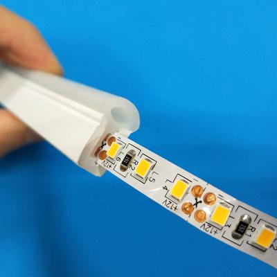 China For 8mm PCB Led 8mm*17mm LED Silicone Light Neon Flexible Tube Led Strips Light PCB LED Channel Diffuser 8mm for sale