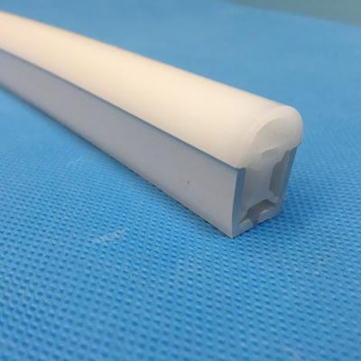 China 100% Silicone Feeding Flexible Silicone Neon Lead Tube Sleeve Diffuser US-N1525 Led Profile Channel For Led Strip for sale