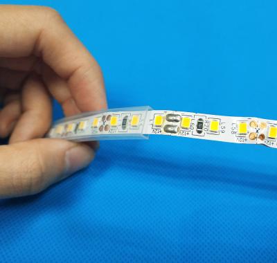 China For 8mm Led Strip Light Manufacturer Customized Super Transparent Silicone Rectangular Tube For 8mm Led Strip Light for sale