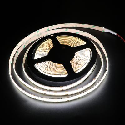 China LANDSCAPE COB led strip light 640leds PCB width 10mm PCB width 25mm DV12V 24V 50mm cut length for sale