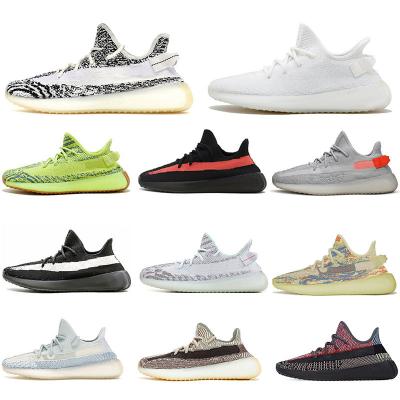 China Static Reflective V2 Sneakers PVC Children's Shoes Butter Good Quality Zebra Creamy White Black Yellow Desi Beluga 2.0 Men Women for sale