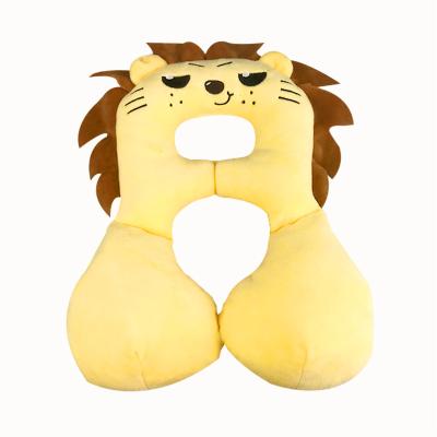 China Anti-Static Children's Neck Pillow Cartoon Baby Car Cushion Pillow Animal U-Shaped Afternoon Nap Pillow for sale