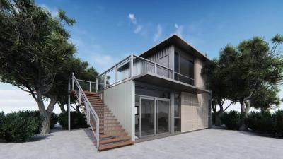 China Modular House Big 3 Room Hause Prefabricated Houses Modular Homes Prefab House With Insulation In Dominican Republic for sale