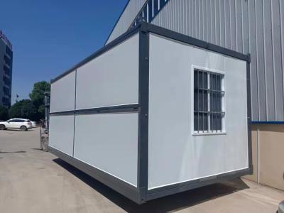 China Flat Pack Klappbares Mobilcontainerhaus 20ft Mini Prefab Häuser Wasserdicht zu verkaufen