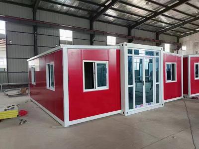 Κίνα Prefabricated Fold Out 2 Bedroom Container House Luxury Modular Home New Zealand Expandable Modern Foldable Houses προς πώληση