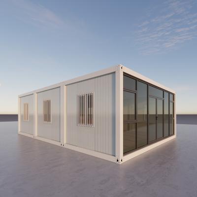 China BOX SPACE Container Board House Algeria Container Home Romania Steel Container House Tiny Homes Ready To Ship 6 Rooms for sale