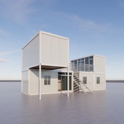 China Fabriek Moderne ontwerp Prefabricated Draagbaar staal Mobiele modulaire scheepvaart Container Frames Gemakkelijk Assembly Huis Gebruik Te koop