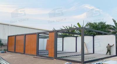 China Boxspace 20 feet Site Office Prefab Modular Housing Australian Standard Prefabricated House Kits for sale