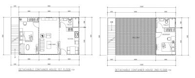 China BOX SPACE Luxury Prefabricated House Container Fully Furnished Quick Assembly 20ft Prebuilt Container House for sale