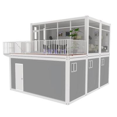 China Newest Design Portable House Foldable Container House Structure Airbnb Portable 3-Room Portable House With Furniture for sale