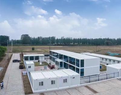 China Casa prefabricada de acero prefabricada modular con estructura de acero galvanizado Casa de contenedores con baño en venta