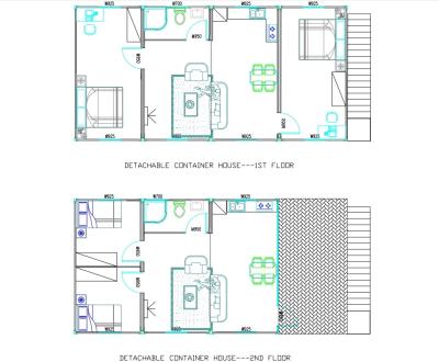 China Log Cabin Kits Prefab House For Garden Rooms And Cabin House Thailand Portable Container House With Well Insulation for sale