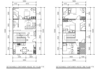 China 4 Bedroom Container Home Shiping Container House Mobile Home Trailer House With Mineral Insulation for sale