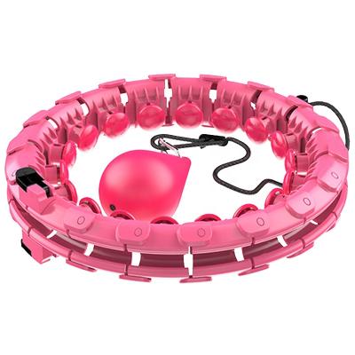 China Plastic Game Weighed Plastic Polynesian Dance Ring Fitness Detachable Smart Hula for sale