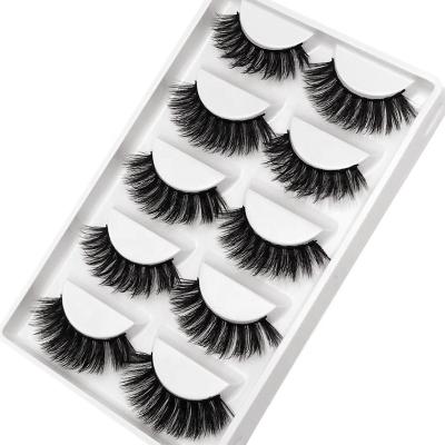 China Jeule Natural Long Top Selling 3d Eyelash Mink Eyelashes Soft 8-20mm Cotton Strip False Eyelashes Luxury Natural Seller for sale