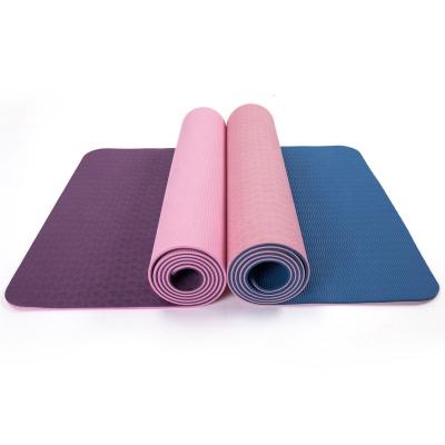 China Fitness Jeule Home Exercise Gym Workout Sports Non Slip Branded Custom Eco Friendly Fitness Yoga Matt for sale