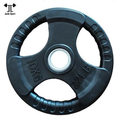 China Universal Gym Fitness Barbell Rubber Home Weight Plates Weightlifting Plates for sale